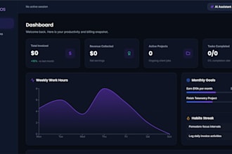 develop a custom full stack website in react and node