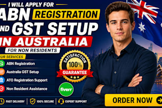 apply for abn registration and gst setup in australia for non residents