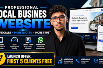 build a lead generation website for your local business
