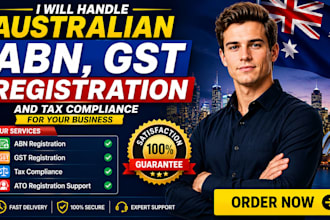 handle australian abn, gst registration and tax compliance for your business
