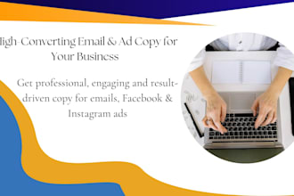 write email copy, product descriptions and ad copy