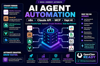 build n8n ai agents claude API mcp, opencog hyperon, vapi voice ai claude cowork