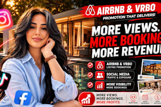 promote market your airbnb and vrbo listing to boost bookings and revenue