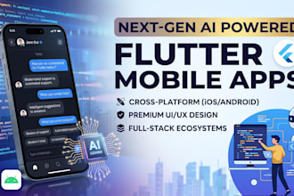 build a nextgen flutter mobile app powered by ai integration