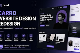 carrd website design redesign carrd landing page carrd co carrd portfiolio carrd