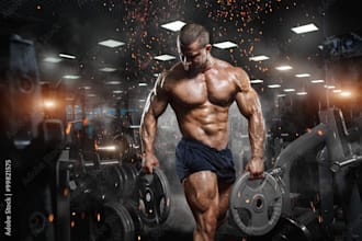 be your personal fitness and bodybuilding coach