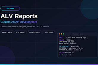 create sap abap interactive alv reports