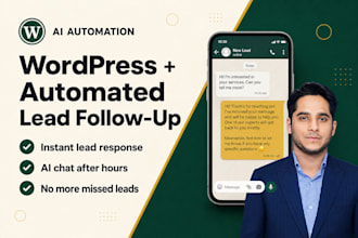 build a wordpress automated lead follow up system