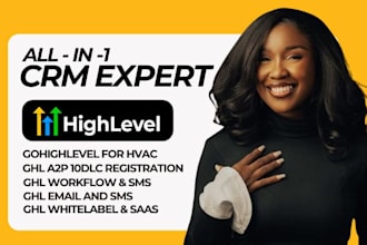 gohighlevel whitelabel saas ghl a2p ghl hvac go high level sales funnel workflow