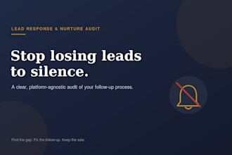 audit your sales funnel and lead response process, finding leaks in your funnel