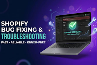 fix shopify theme bugs and errors fast