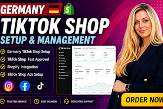 setup germany tiktok shop fix tiktok shop shopify marketing tiktok dropshipping