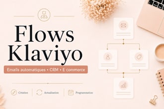 créer vos flows klaviyo et emails automatiques