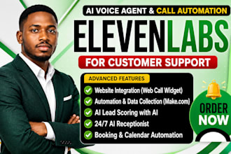 do eleven labs ai voice assistant ai calling agent for customer support