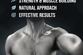 design a custom muscle building workout and diet plan