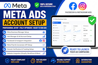 set up your meta ads accounts professionally