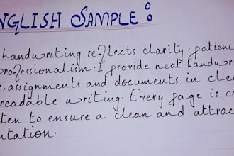 write neat and professional handwritten notes in english and urdu