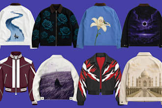 create create custom hoodie and jackets designs for clothing brands