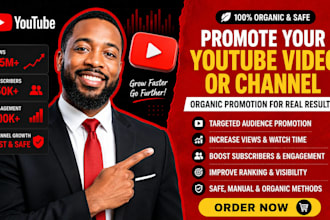 do ai youtube video promotion, faceless channel promotion and marketing