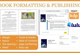 format your paperback and hardcover for ingramspark publishing