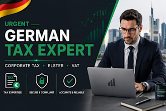 do german corporate tax, steuererklarung, elster filing and vat compliance