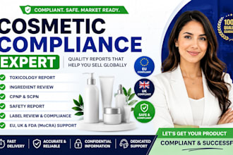 do cosmetic toxicology report, ingredient review, cpnp, scpn and safety report
