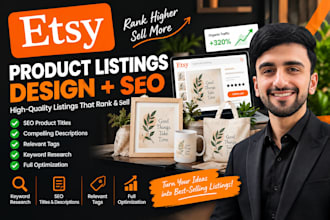 be your etsy digital product listing expert for better search visibility,sales