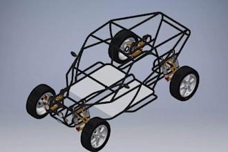 design vehicle layout,tubular chassis,vehicle frames  or suspension design,cad