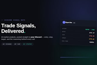 build a custom ai signals bot using advanced indicators