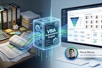 build custom excel vba applications for HR automation