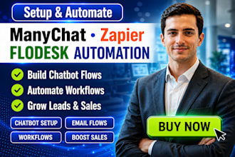 manychat, zapier, flodesk, automation, email marketing