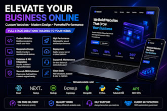 build custom websites, ai apps, and full stack web applications