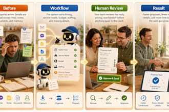 help small businesses reduce repetitive admin work using ai workflows