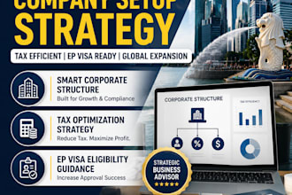 structure your singapore company for tax efficiency, ep visa eligibility