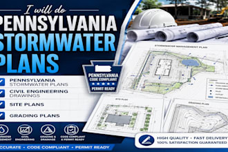 do pennsylvania stormwater plans civil engineering drawings site plans grading