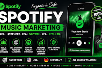 grow your germany spotify music promote organic growth spotify marketing