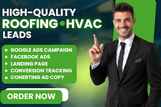 commercial roofing leads, solar leads, roofing facebook ads roofing landing page