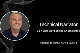 provide technical and corporate narration for your project