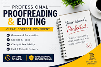 proofread your document to the very best of my ability