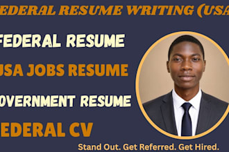 craft  usa federal resume, executive resume, usa jobs