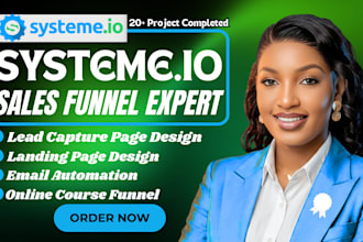 build systeme io sales funnel systeme io landing page systeme io online course