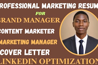 write  resume ats for marketing, advertising, and branding
