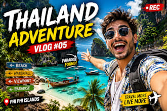 design viral youtube thumbnail for gaming vlog shorts