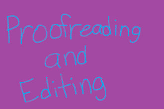 proofread or edit or research for you