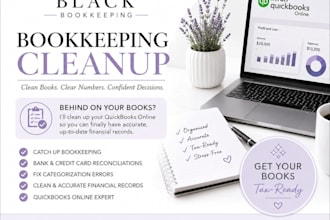 clean up your quickbooks online bookkeeping and catch up overdue books