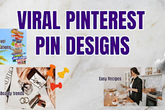 design viral canva pinterest pin template for your blog or shop