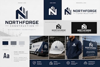 design a clean, minimalist logo for your brand