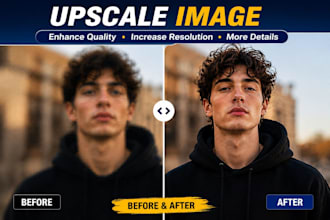 enhance, upscale and edit your ai images professionally