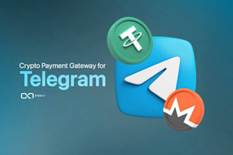 create a telegram subscription bot with crypto and stripe payments
