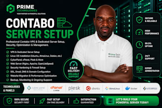 set up, secure, optimize and manage your contabo vps server
